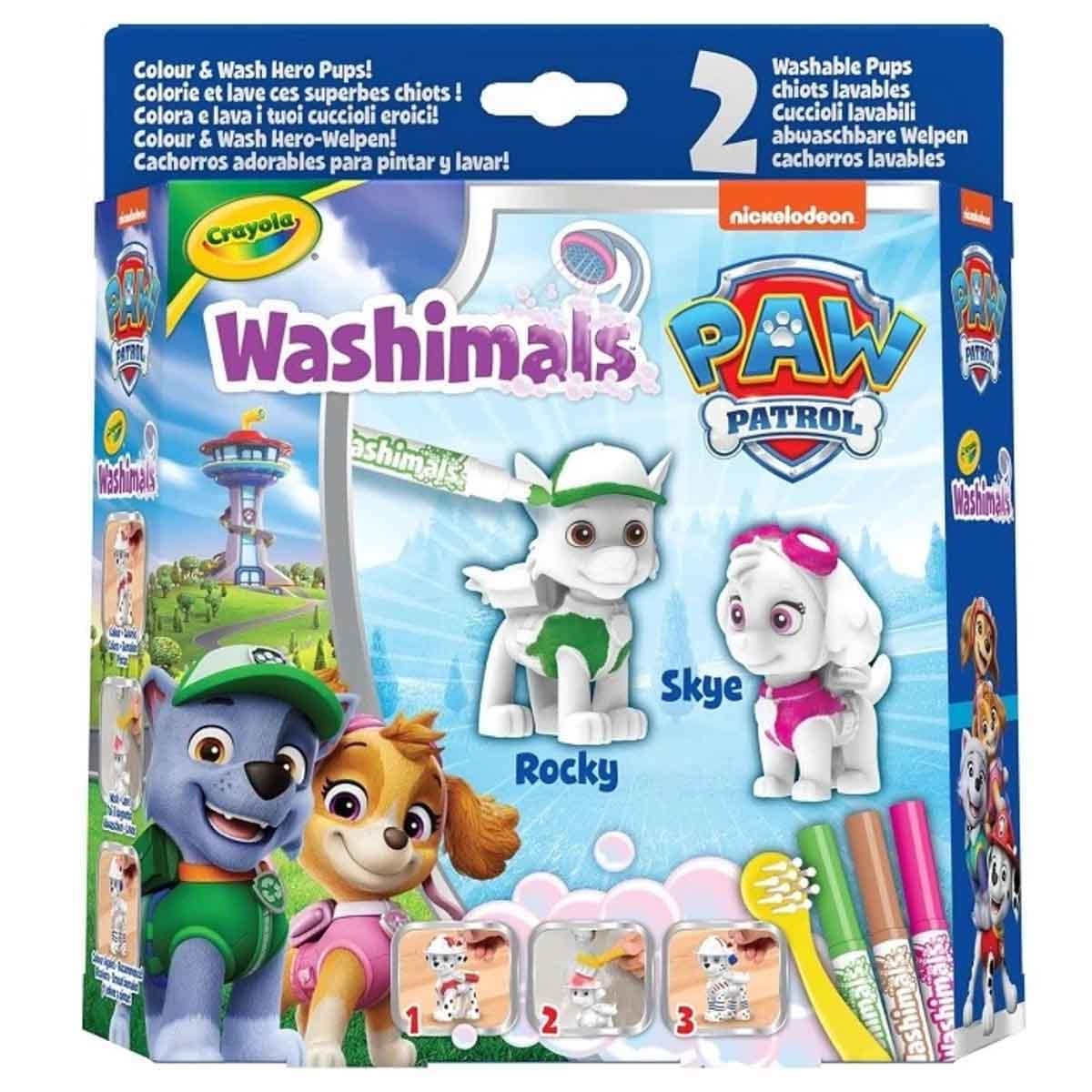 Crayola Washimals Paw Patrol Activity Set Unisex, 3-4 Years
