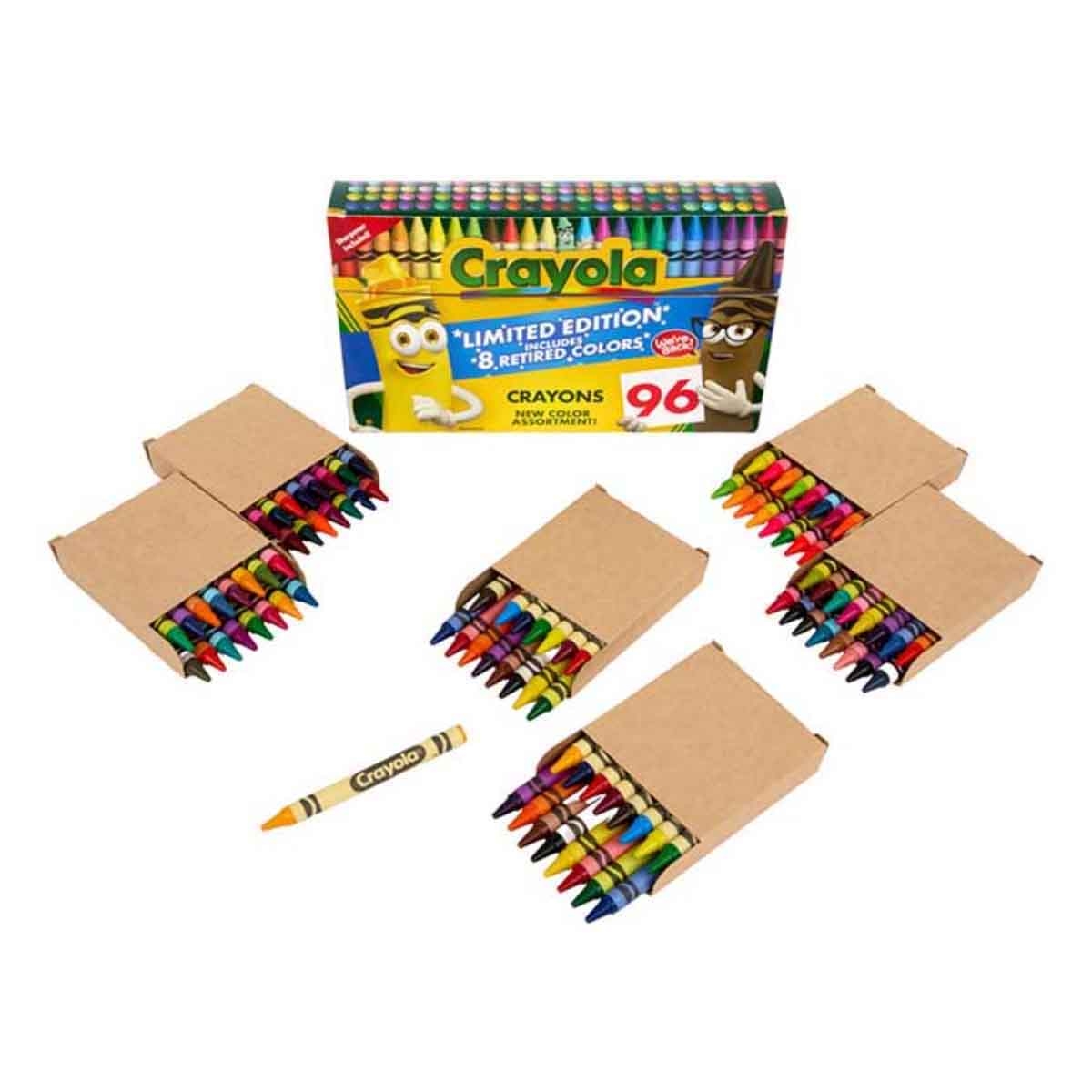 Crayola Watercolour & Limited Edition Crayons with Activity Set & Coloring & Sticker Activity Bundle Pack Unisex, 3-4 Years