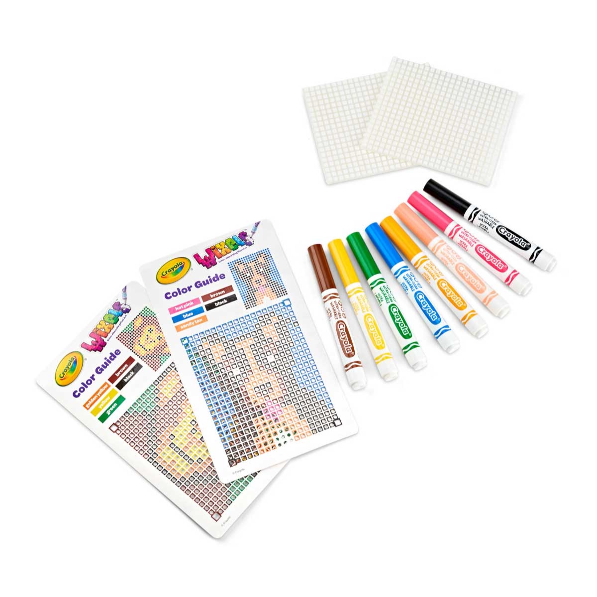 Crayola Wixels Animals Activity Kit Unisex, 5-7 Years