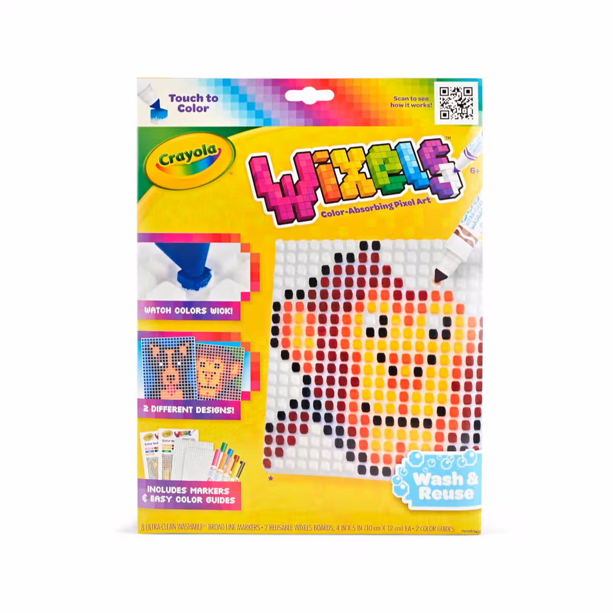Crayola Wixels Animals Activity Kit Unisex, 5-7 Years