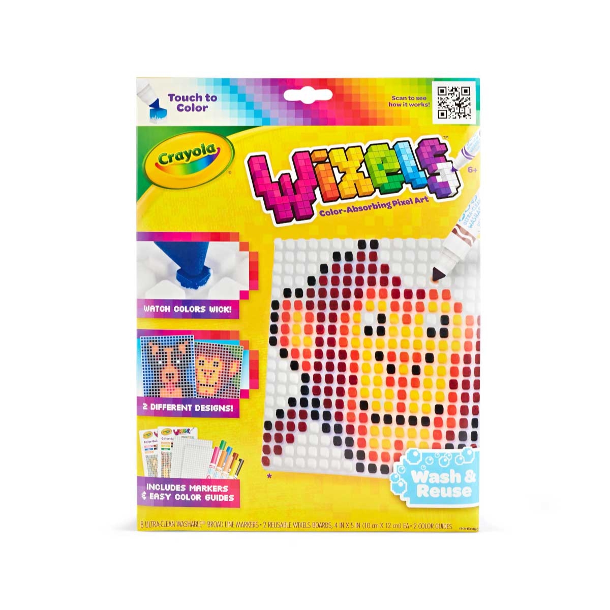 Crayola Wixels Animals Activity Kit Unisex, 5-7 Years