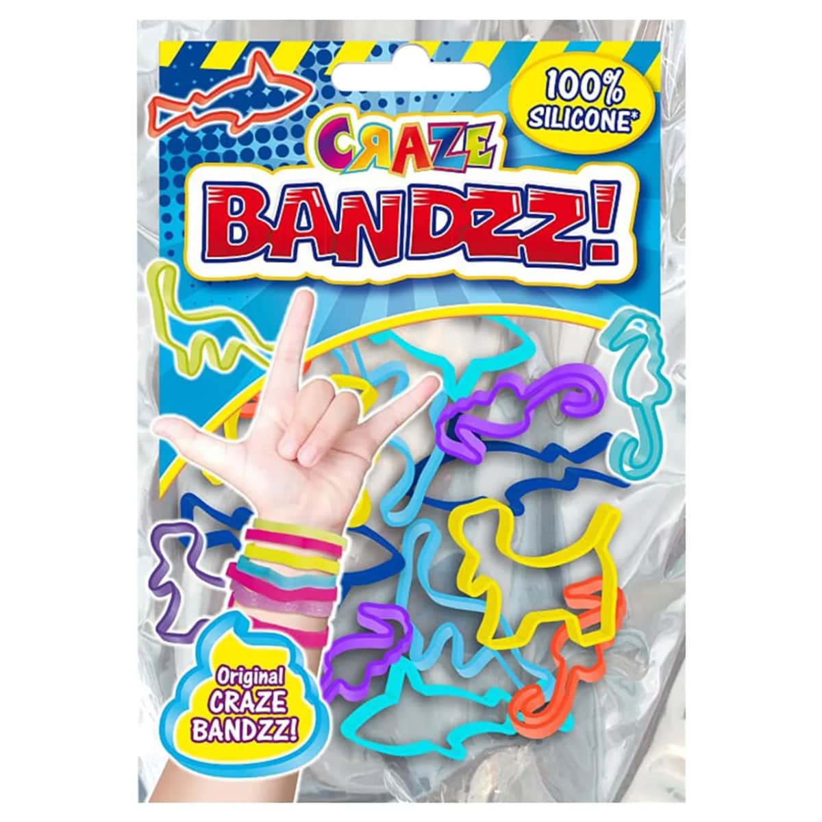 Craze Bandzz in Display Assorted Bracelets Unisex, 3-4 Years