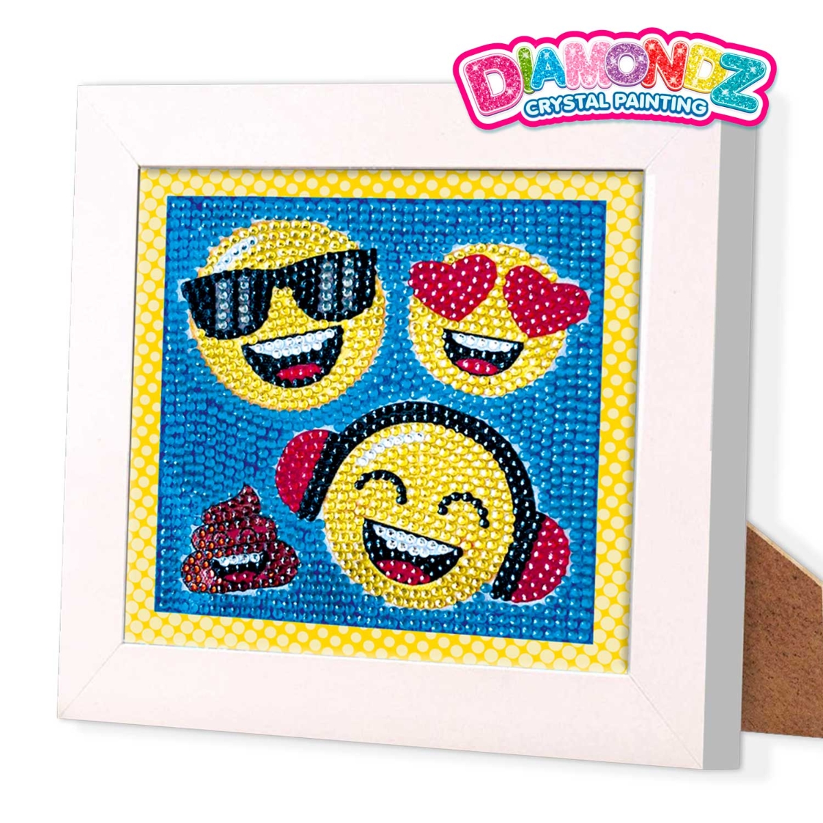 Craze Diamondz Funny Faces Starter Kit Unisex, 5-7 Years