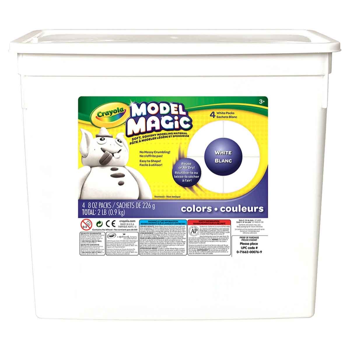 Craze Diamondz Funny Faces with Crayola Model Magic & Color Pop Mat Bundle Pack Unisex, 3-4 Years