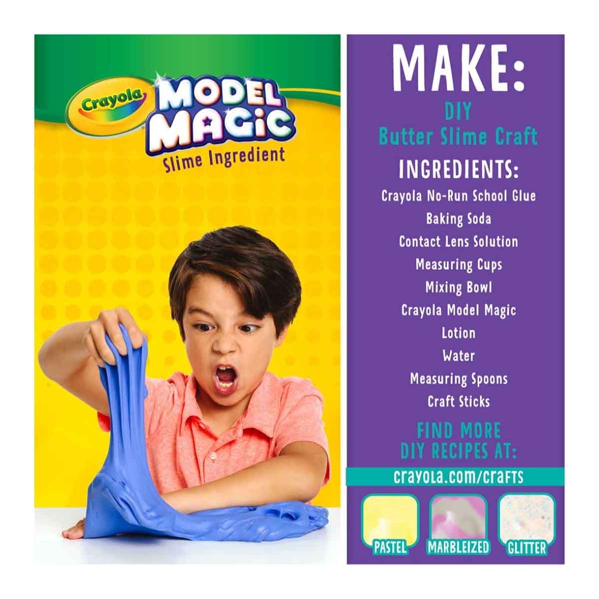 Craze Diamondz Funny Faces with Crayola Model Magic & Color Pop Mat Bundle Pack Unisex, 3-4 Years
