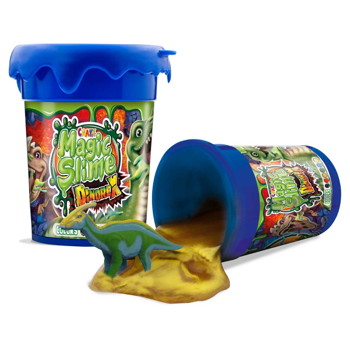 Craze Dinorex Assorted Magic Slime Unisex, 3-4 Years