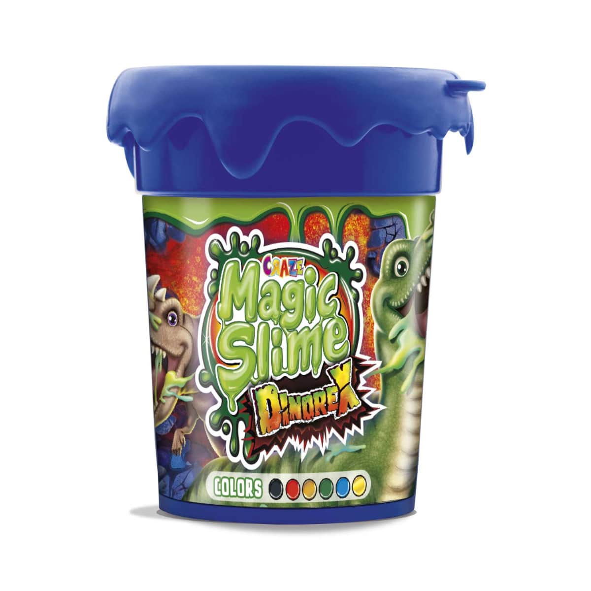 Craze Dinorex Assorted Magic Slime Unisex, 3-4 Years