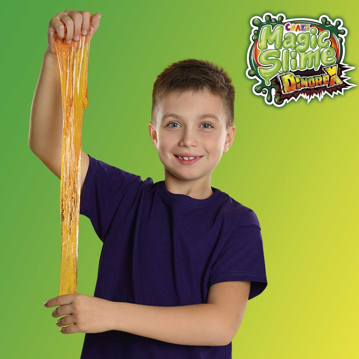 Craze Dinorex Assorted Magic Slime Unisex, 3-4 Years