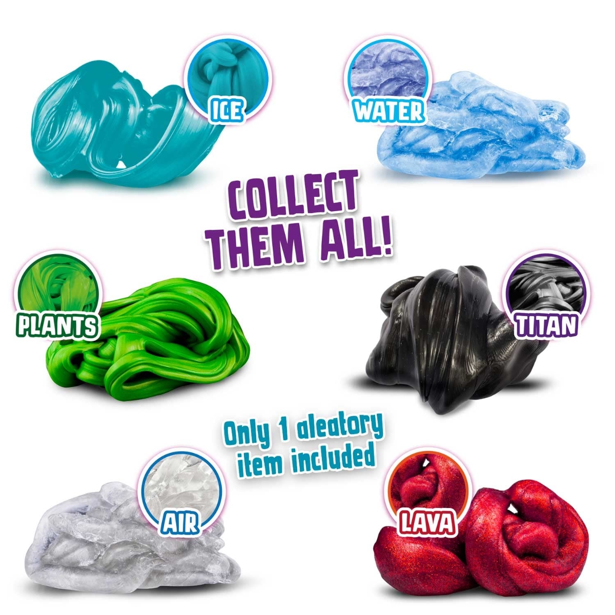 Craze Expert Elements Assorted Magic Dough Unisex, 8-10 Years