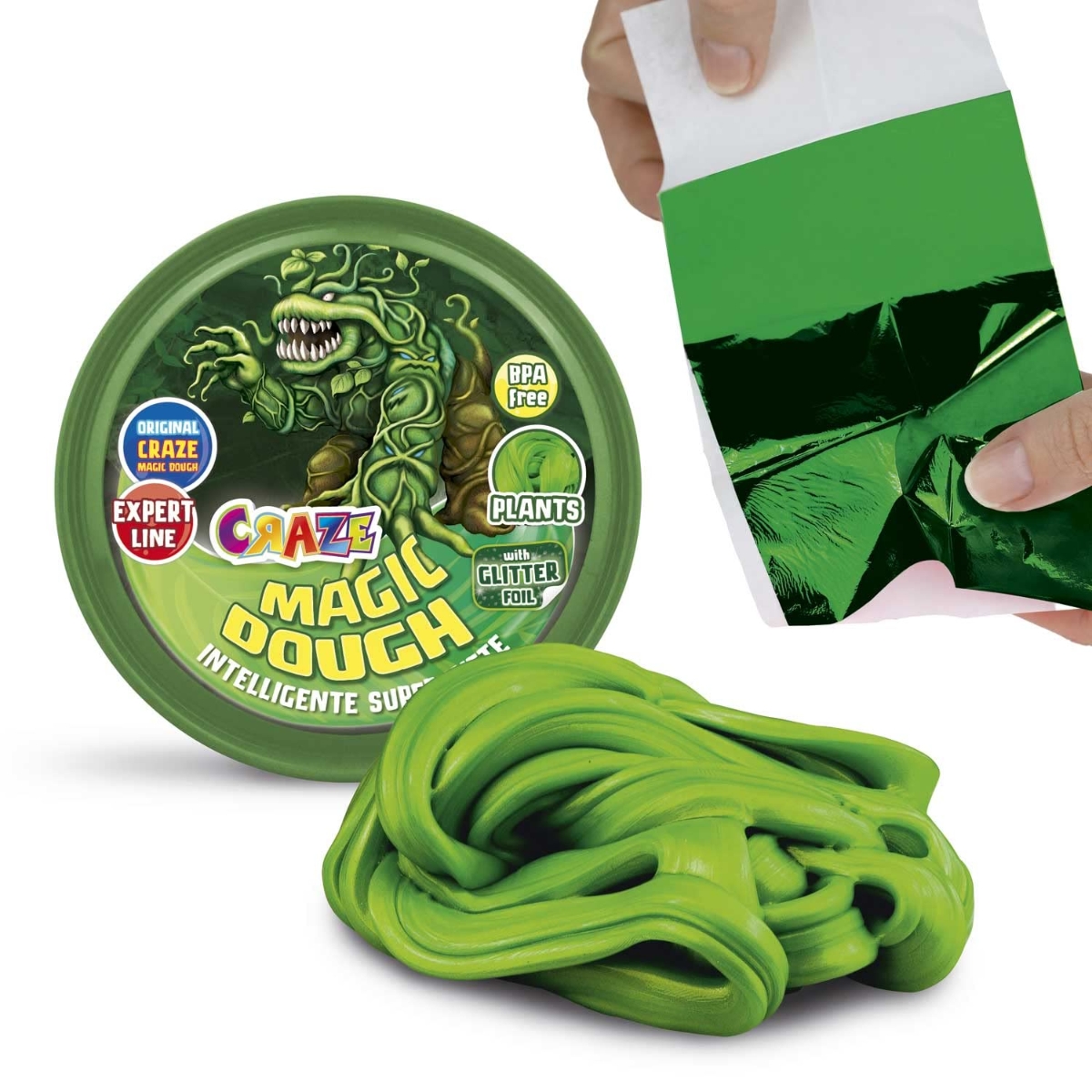 Craze Expert Elements Assorted Magic Dough Unisex, 8-10 Years