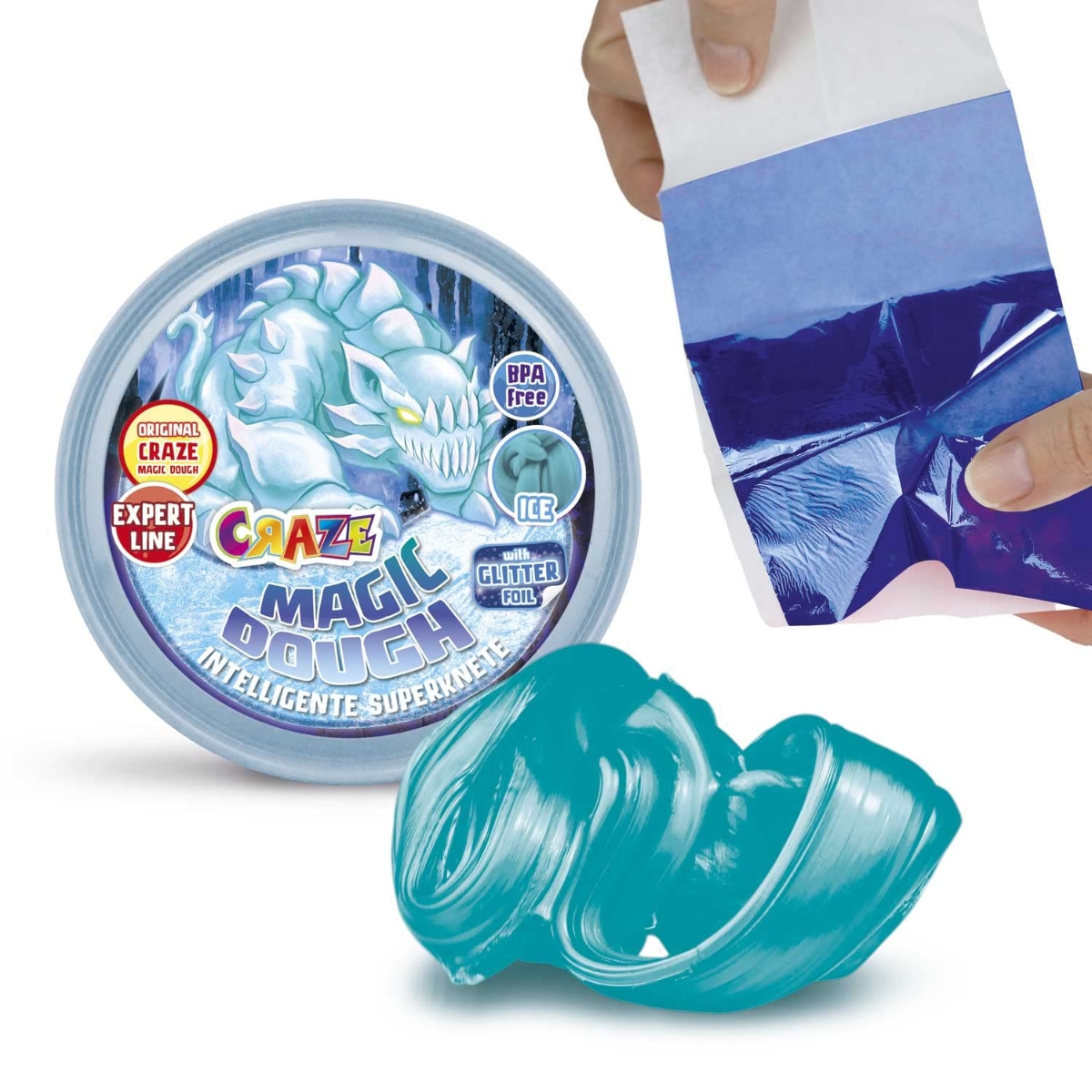 Craze Expert Elements Assorted Magic Dough Unisex, 8-10 Years