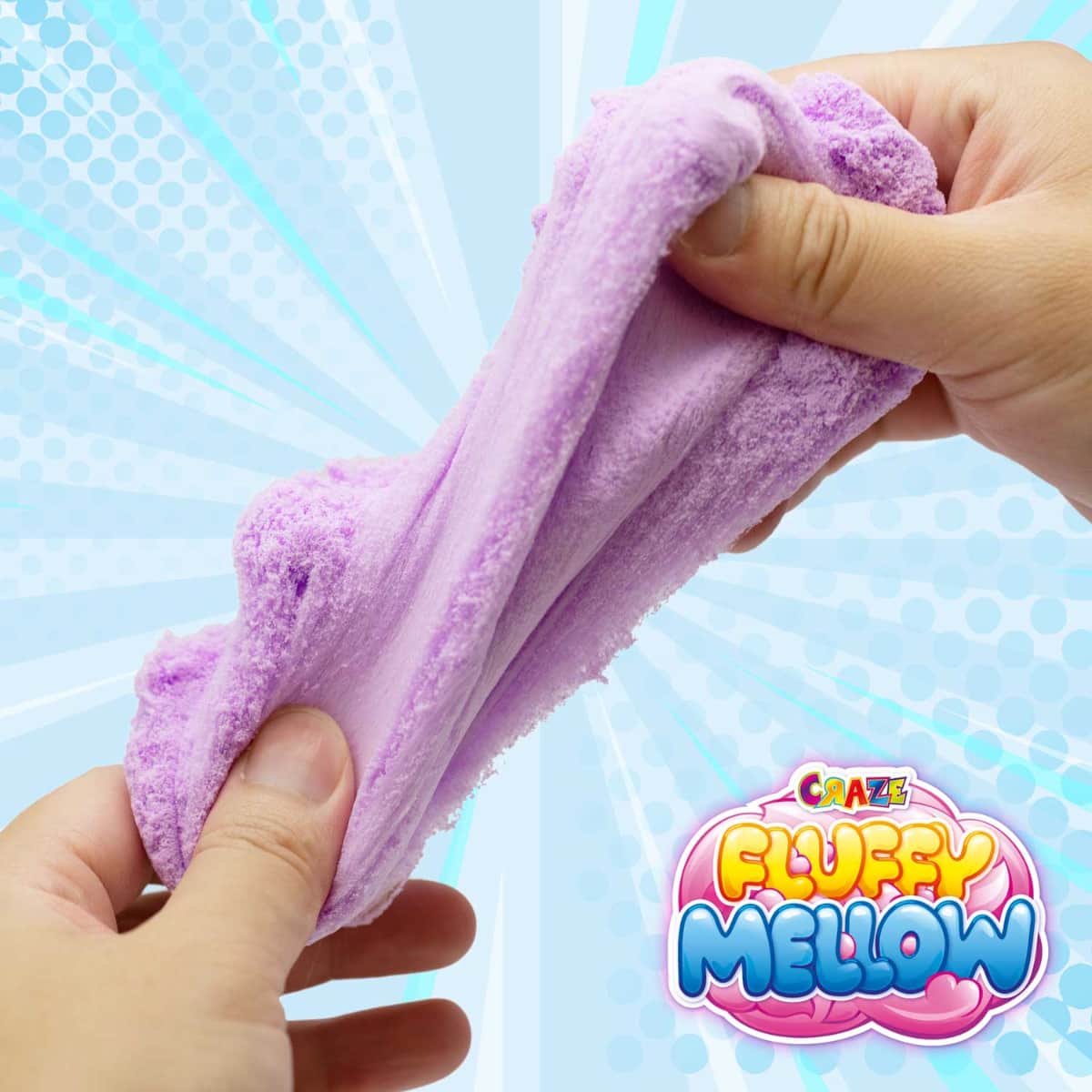 Craze Fluffy Mellow Assorted Modelling Clay Can Unisex, 5-7 Years