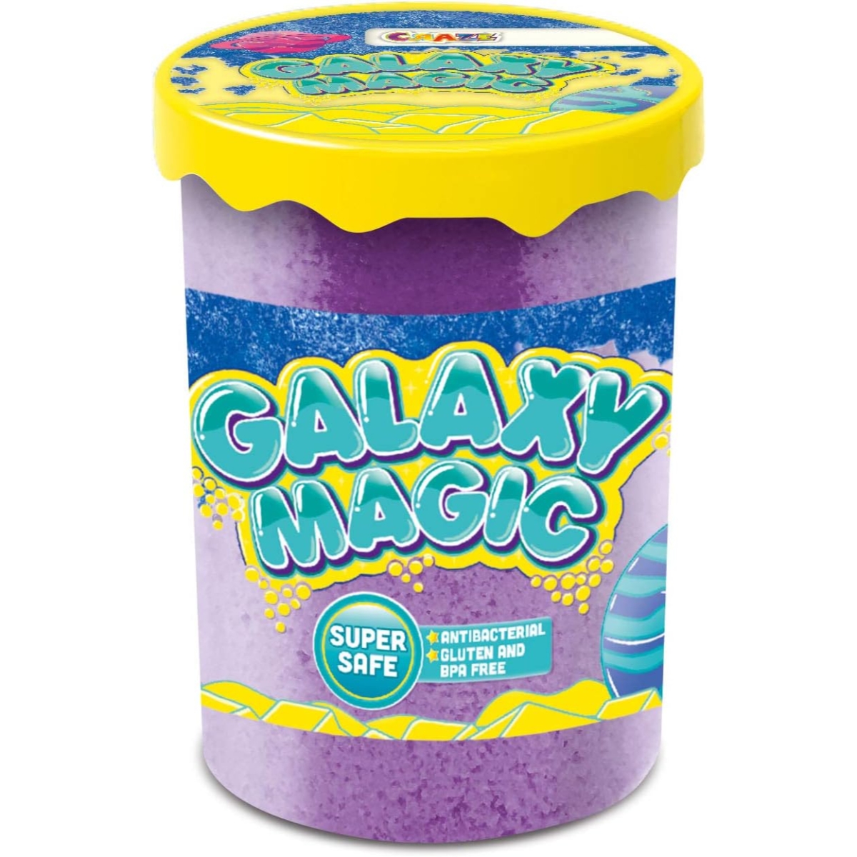 Craze Galaxy Magic Assorted Foamy Clay Can Unisex, 3-4 Years