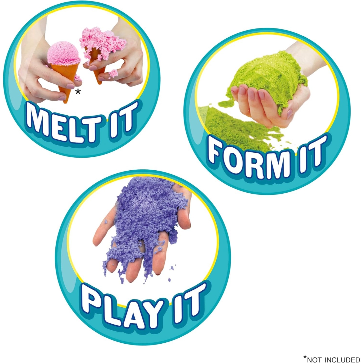 Craze Galaxy Magic Assorted Foamy Clay Can Unisex, 3-4 Years