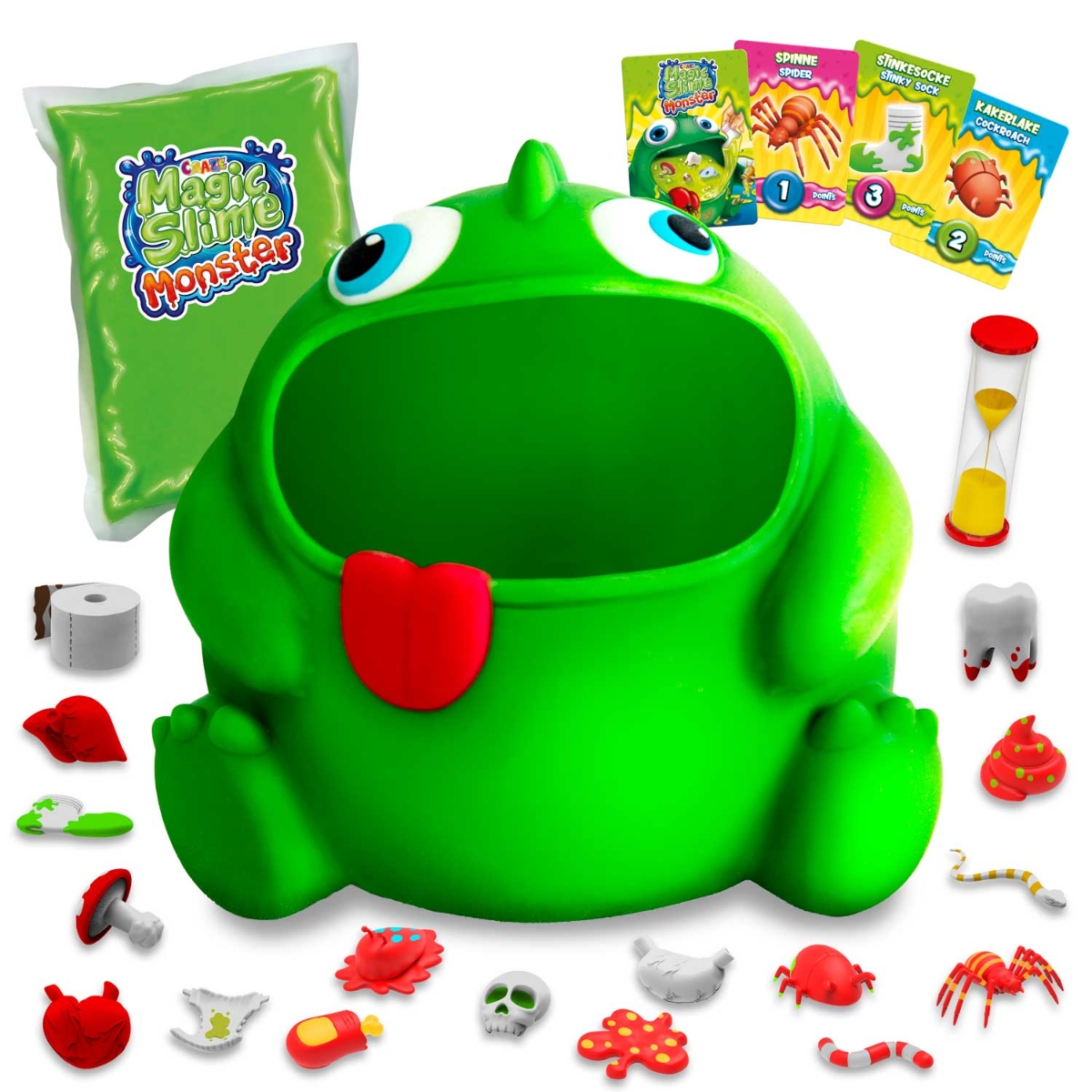 Craze Magic Slime Monster Board Game Unisex, 3-4 Years