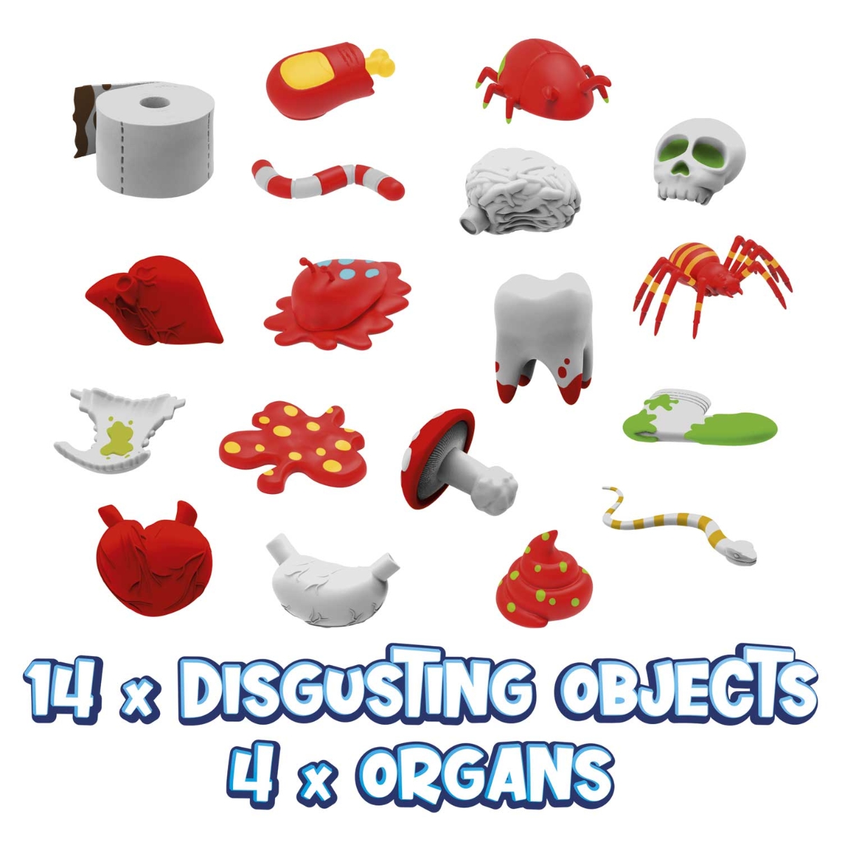 Craze Magic Slime Monster Board Game Unisex, 3-4 Years