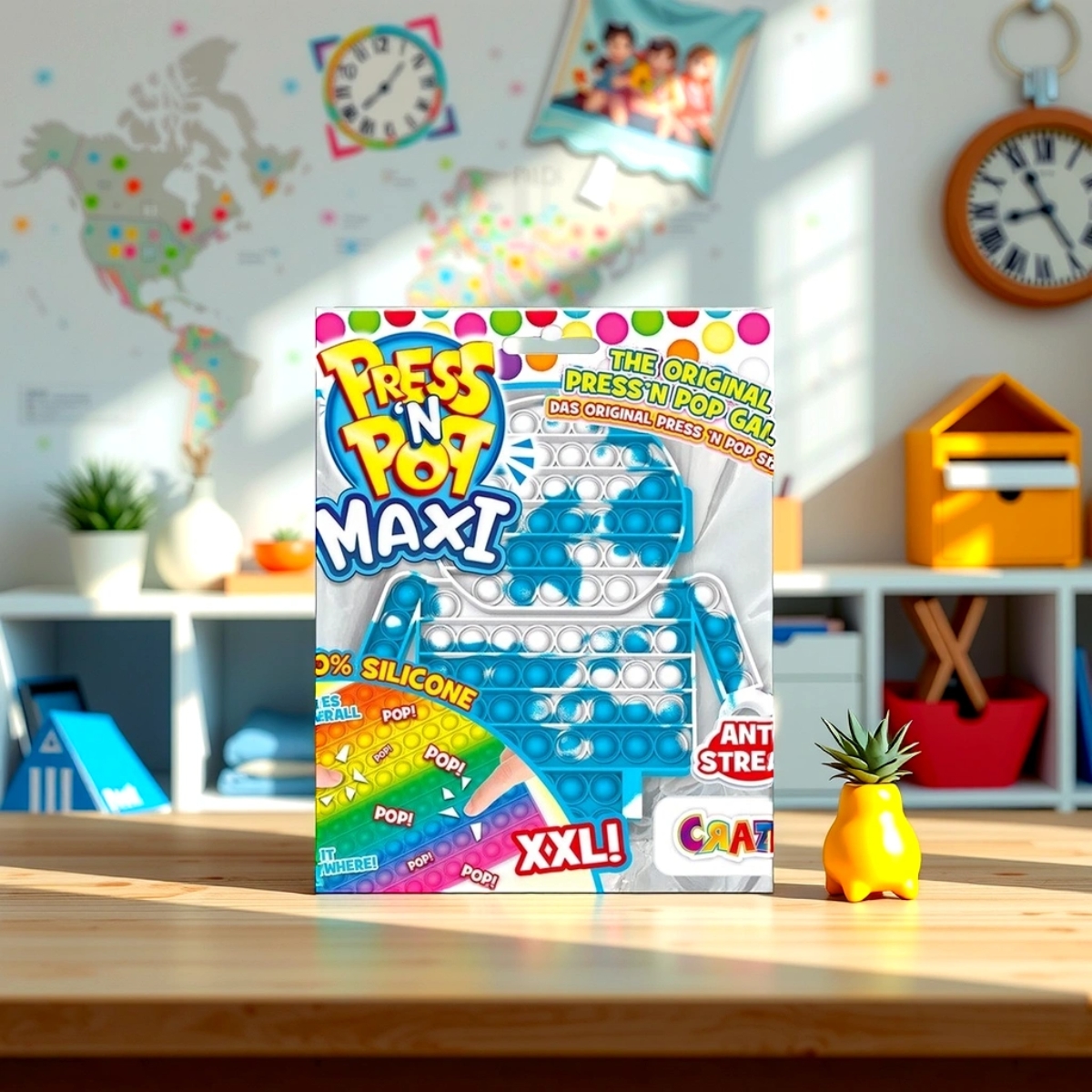 كريز برس آند بوب لعبة فيجيت روبوت ماكسي للجنسين، 3-4 سنوات