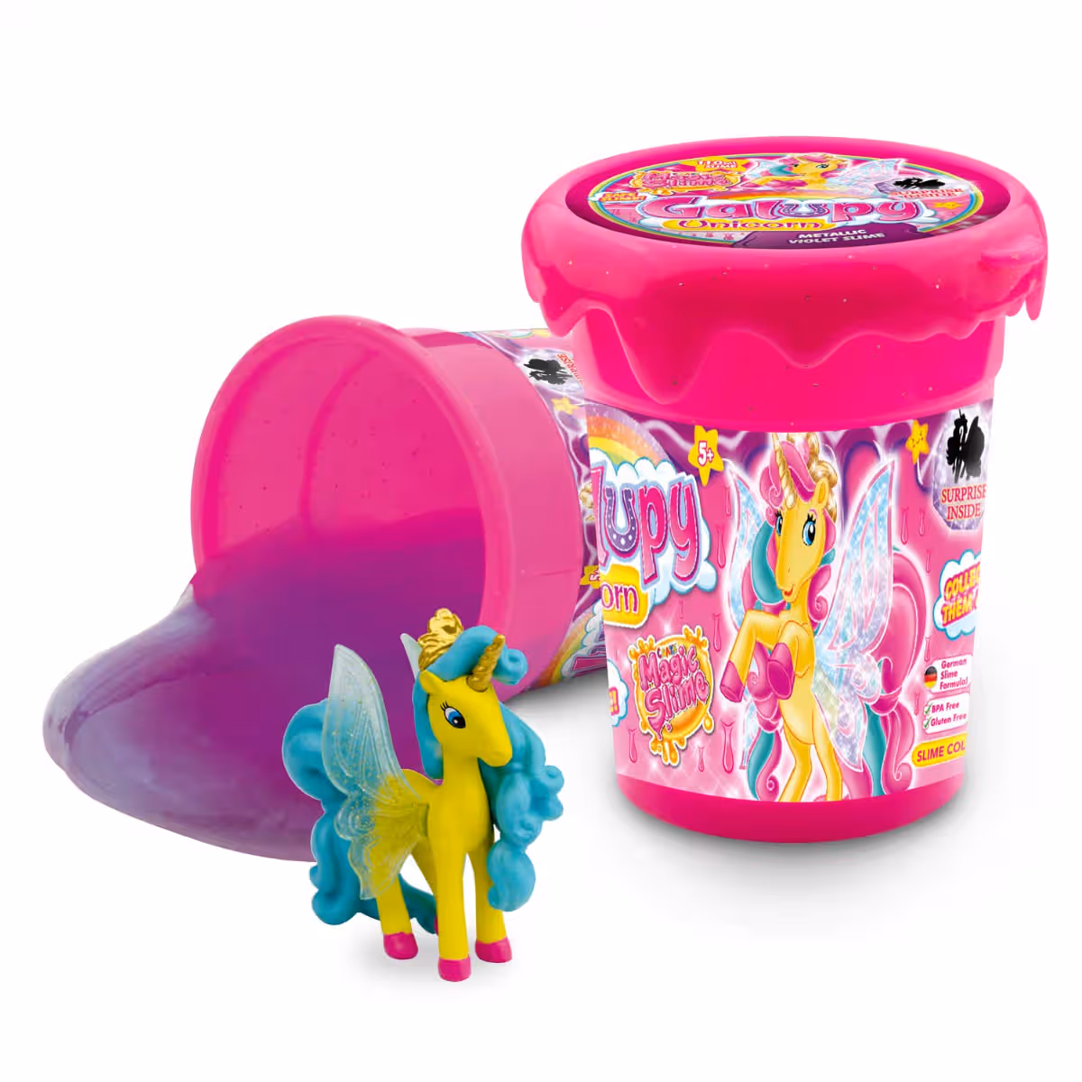 Craze Surprise Galupy Unicorn Assorted Magic Slime Unisex, 3-4 Years