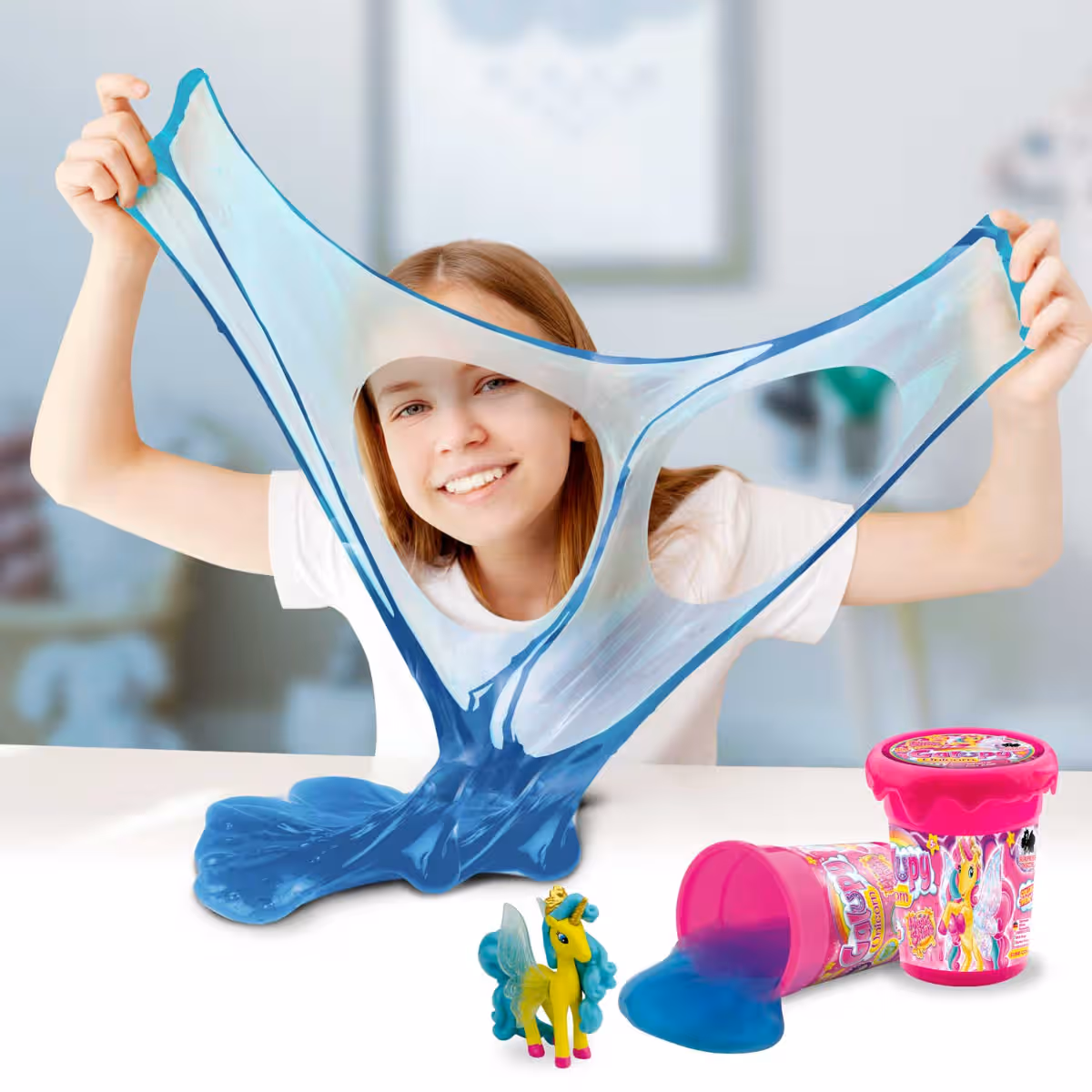 Craze Surprise Galupy Unicorn Assorted Magic Slime Unisex, 3-4 Years