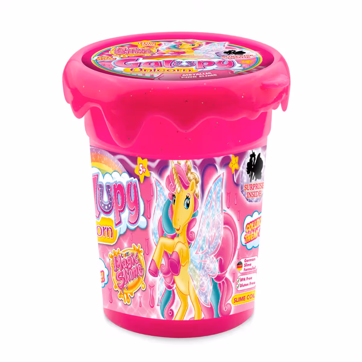Craze Surprise Galupy Unicorn Assorted Magic Slime Unisex, 3-4 Years