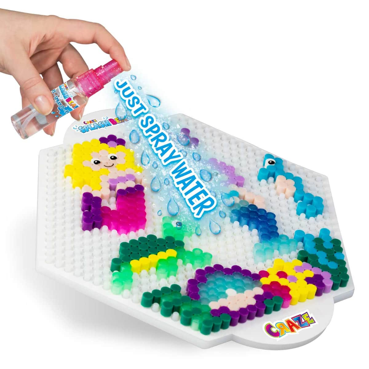 Craze V2 Mermaid Starter Splash Beadys Set Unisex, 5-7 Years
