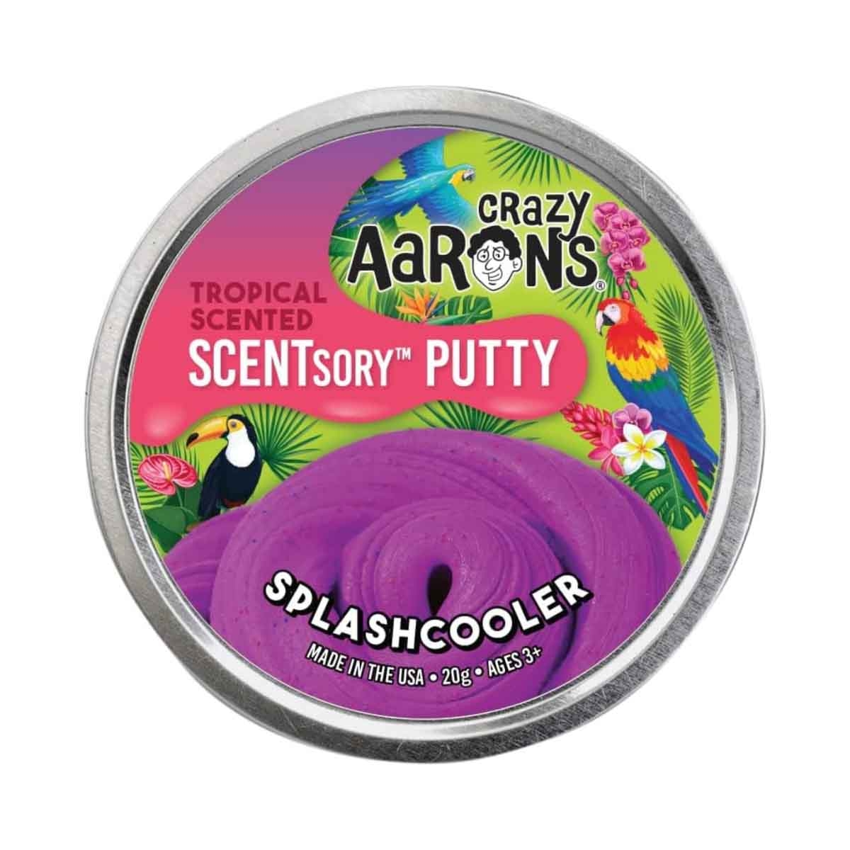 Crazy Aaron 2.75" Scentsory Splashcooler Scented Thinking Putty Unisex, 3-4 Years