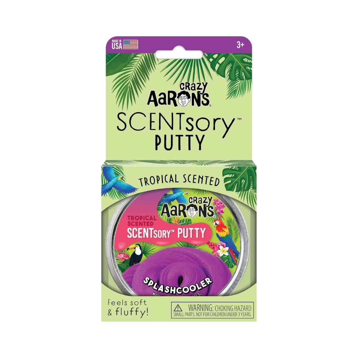 Crazy Aaron 2.75" Scentsory Splashcooler Scented Thinking Putty Unisex, 3-4 Years