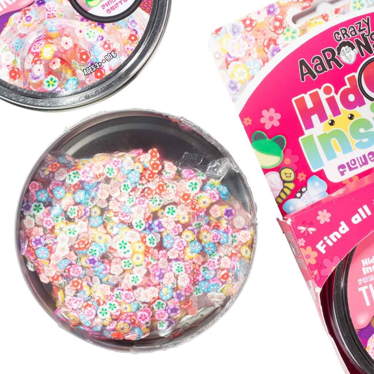 كريزي آرون معجون التفكير اكتشف الزهور المخفية مقاس 4 انش للجنسين، 3-4 سنوات