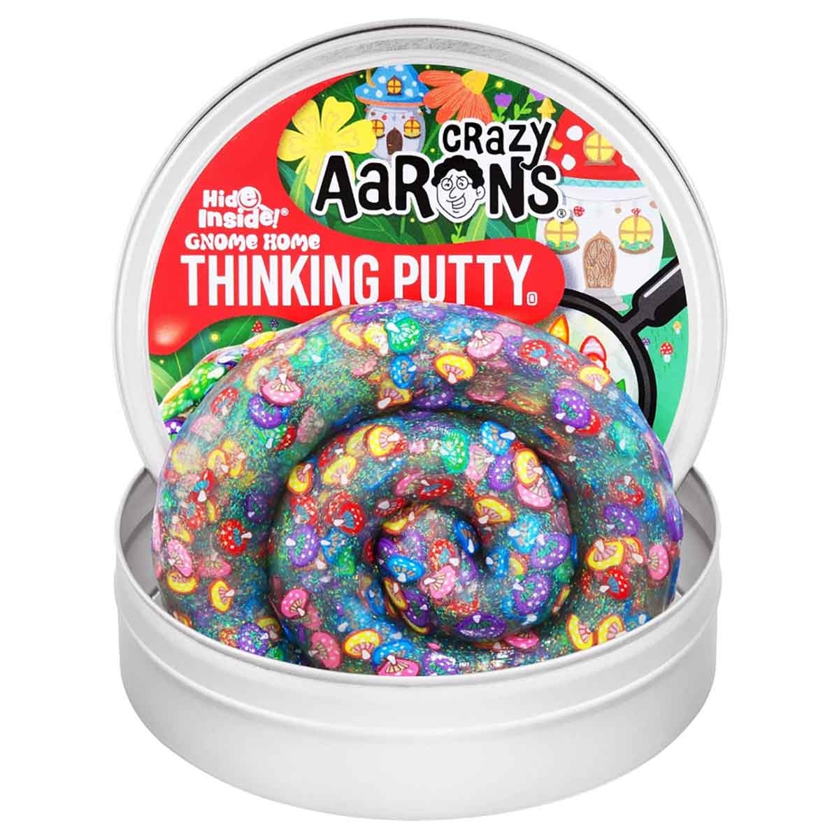 كريزي آرون معجون التفكير منزل الأقزام المخفي مقاس 4 انش للجنسين، 3-4 سنوات