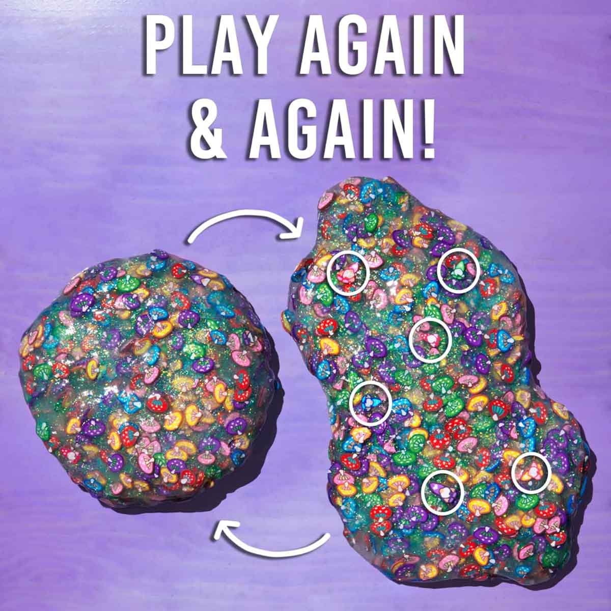 كريزي آرون معجون التفكير منزل الأقزام المخفي مقاس 4 انش للجنسين، 3-4 سنوات