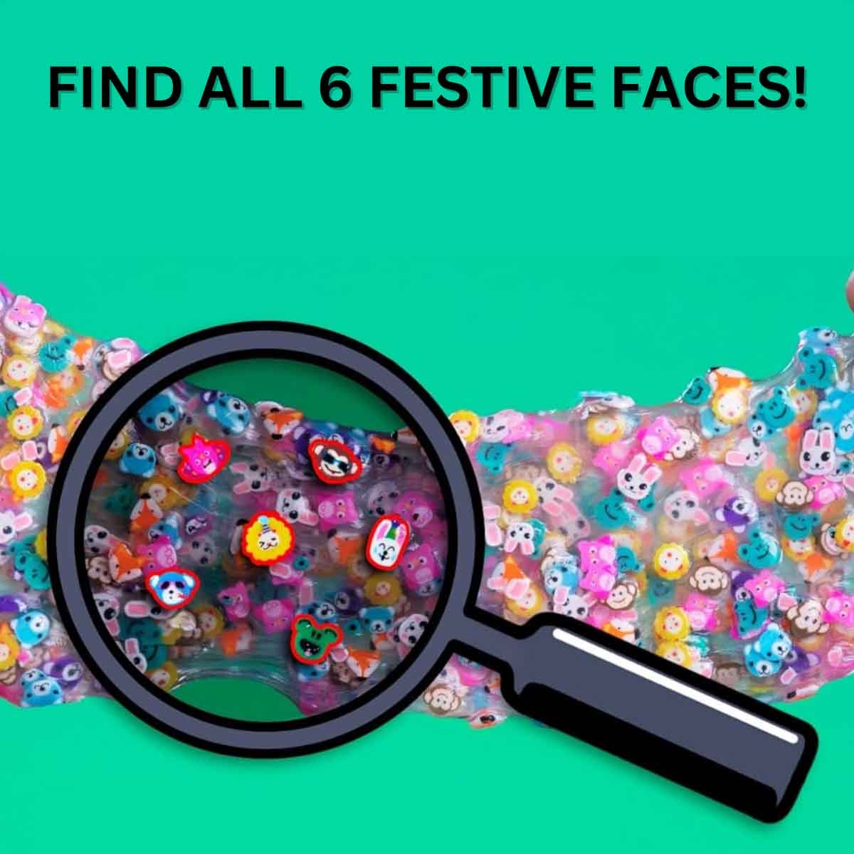 كريزي آرون معجون التفكير حيوان الحفلة المخفي مقاس 4 انش للجنسين، 3-4 سنوات