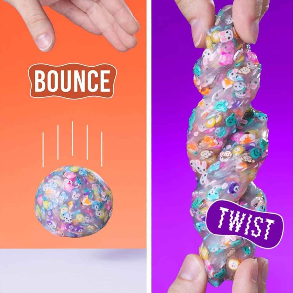 كريزي آرون معجون التفكير حيوان الحفلة المخفي مقاس 4 انش للجنسين، 3-4 سنوات