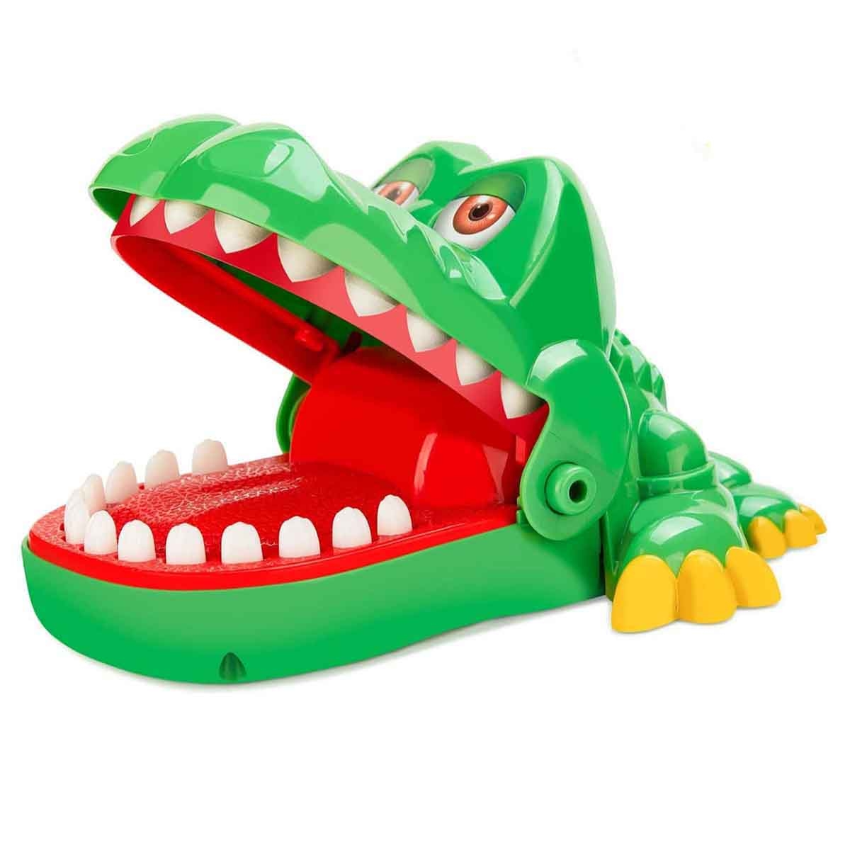 Crocodile Teeth Dentist Alligator Biting Finger Fun Game Unisex, 3-4 Years