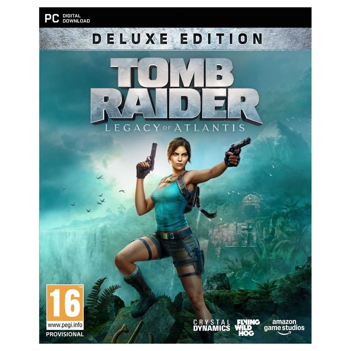 Crystal Dynamics Tomb Raider: Legacy of Atlantis Deluxe Edition Video Game for PC