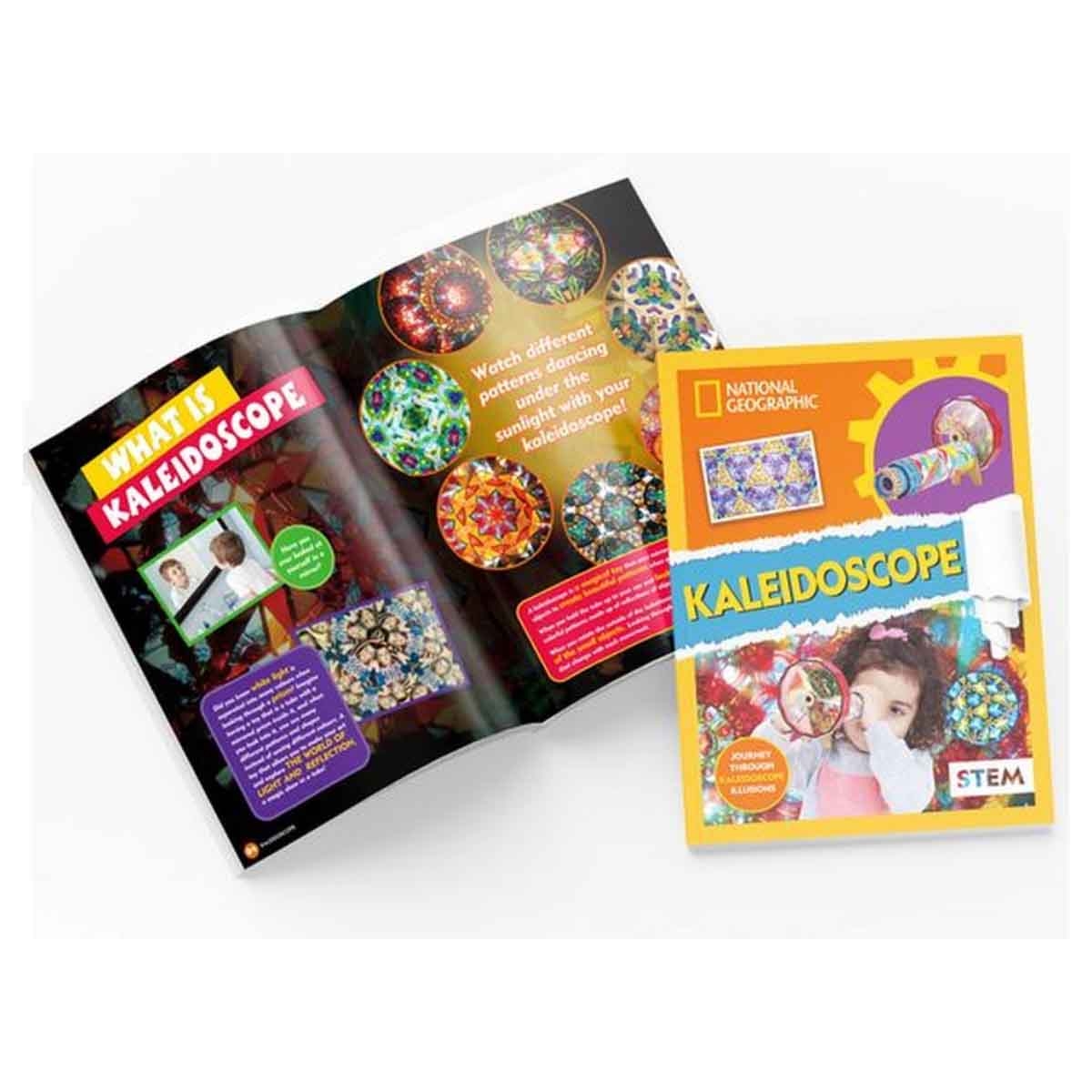 CubicFun National Geographic 3D Puzzle Kaleidoscope with Wheel Unisex, 5-7 Years
