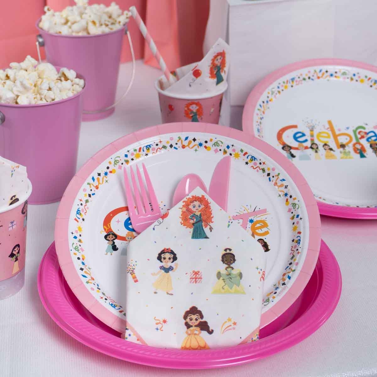 Disney Princess 16-Piece Cute Celebration D100 Lunch Napkins