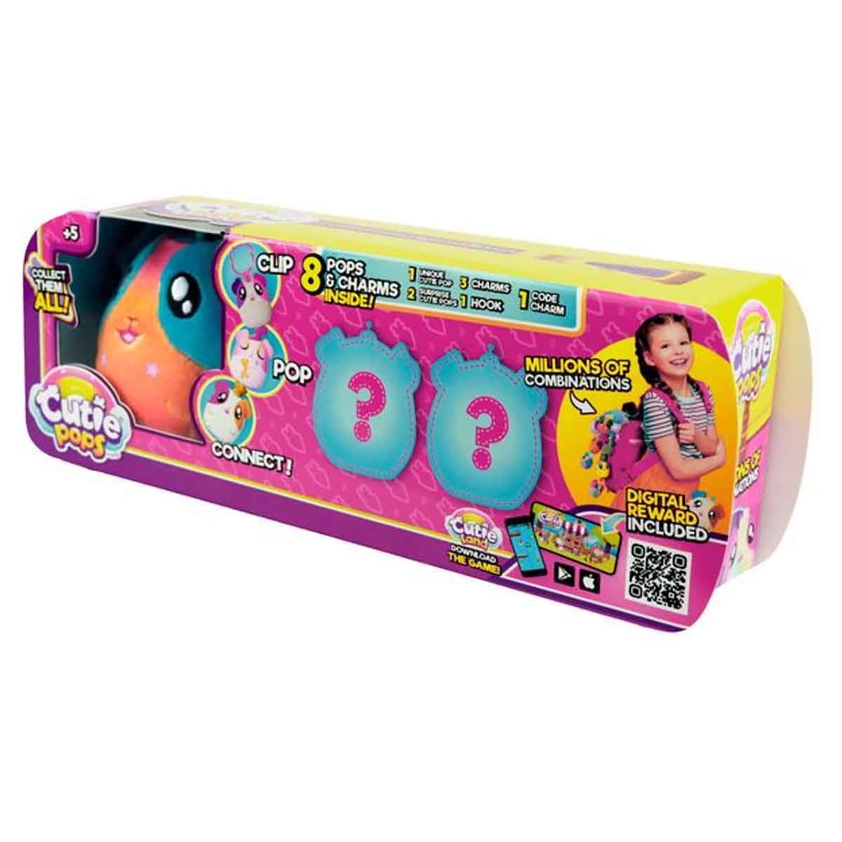 كيوتي بوبس مجموعة مفاجآت 3 كيوتيس متنوعة للجنسين، من عمر 5-7 سنوات