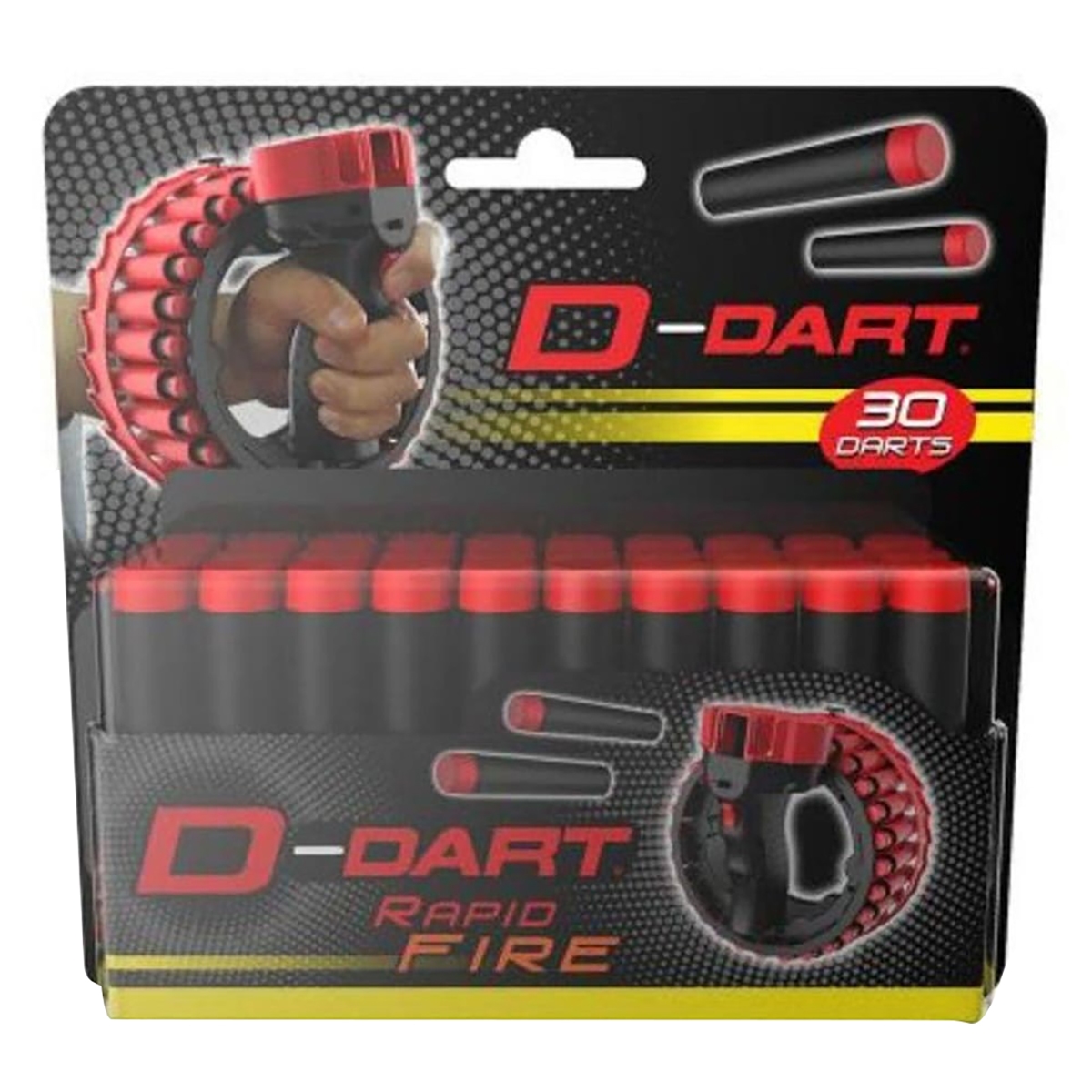 D-Dart Rapid Fire Darts Boys, 8-10 Years, Pack of 30