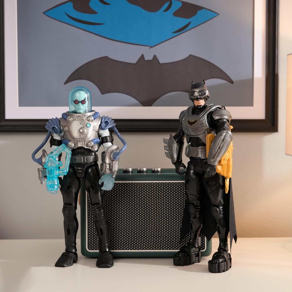 DC Comics 12″ Batman Adventures Batman Vs Mr. Freeze Action Figures Unisex, 5-7 Years, Pack of 2