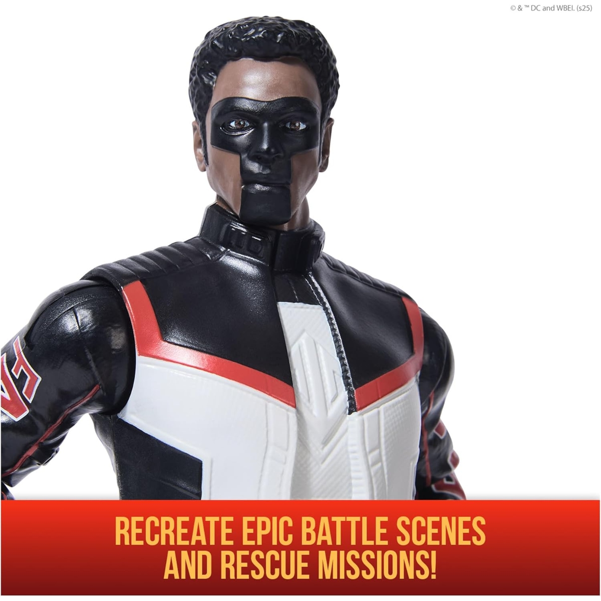 DC Comics 12" Superhero Mr. Terrific Action Figure Unisex, 5-7 Years