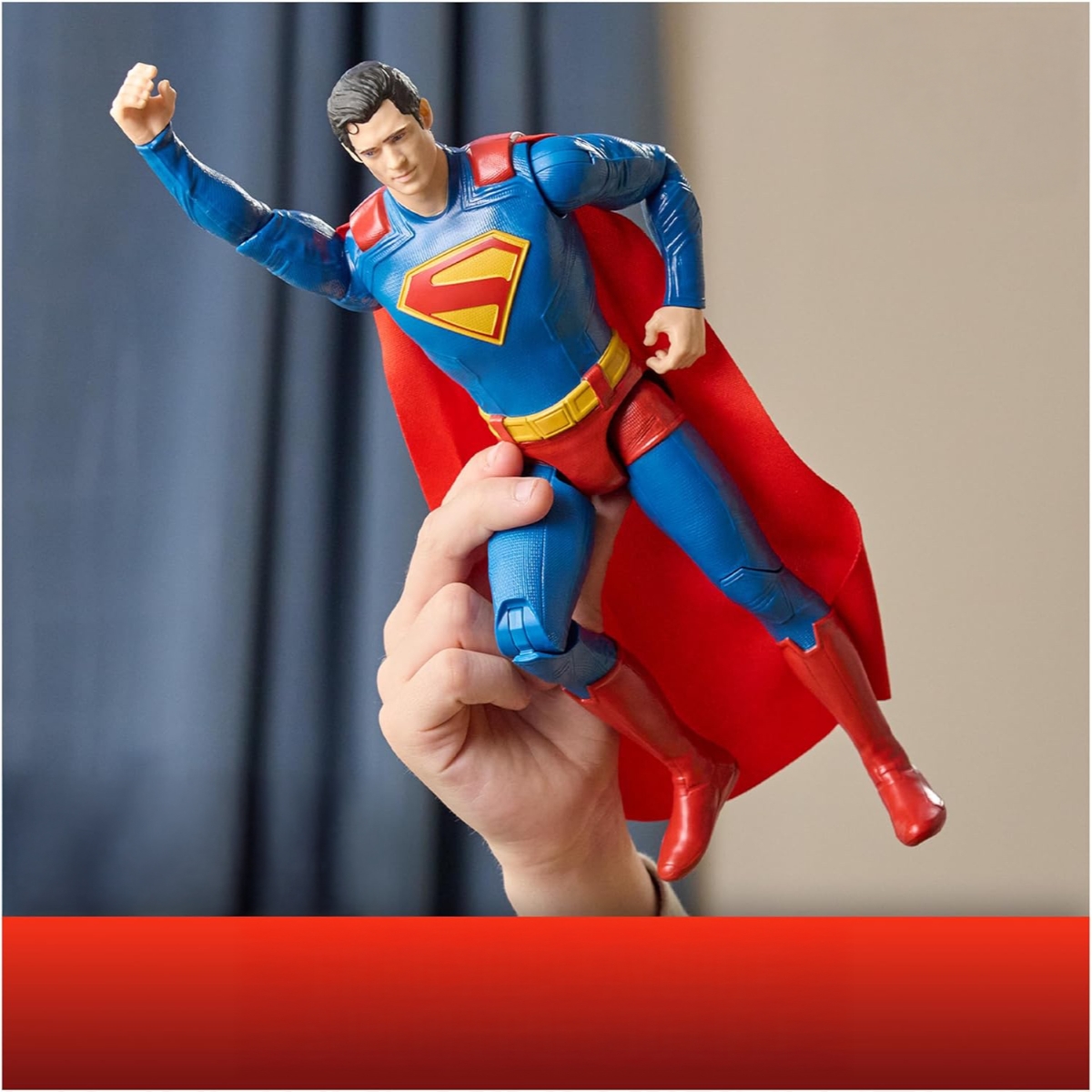DC Comics 12" Superhero Superman Action Figure Unisex, 5-7 Years