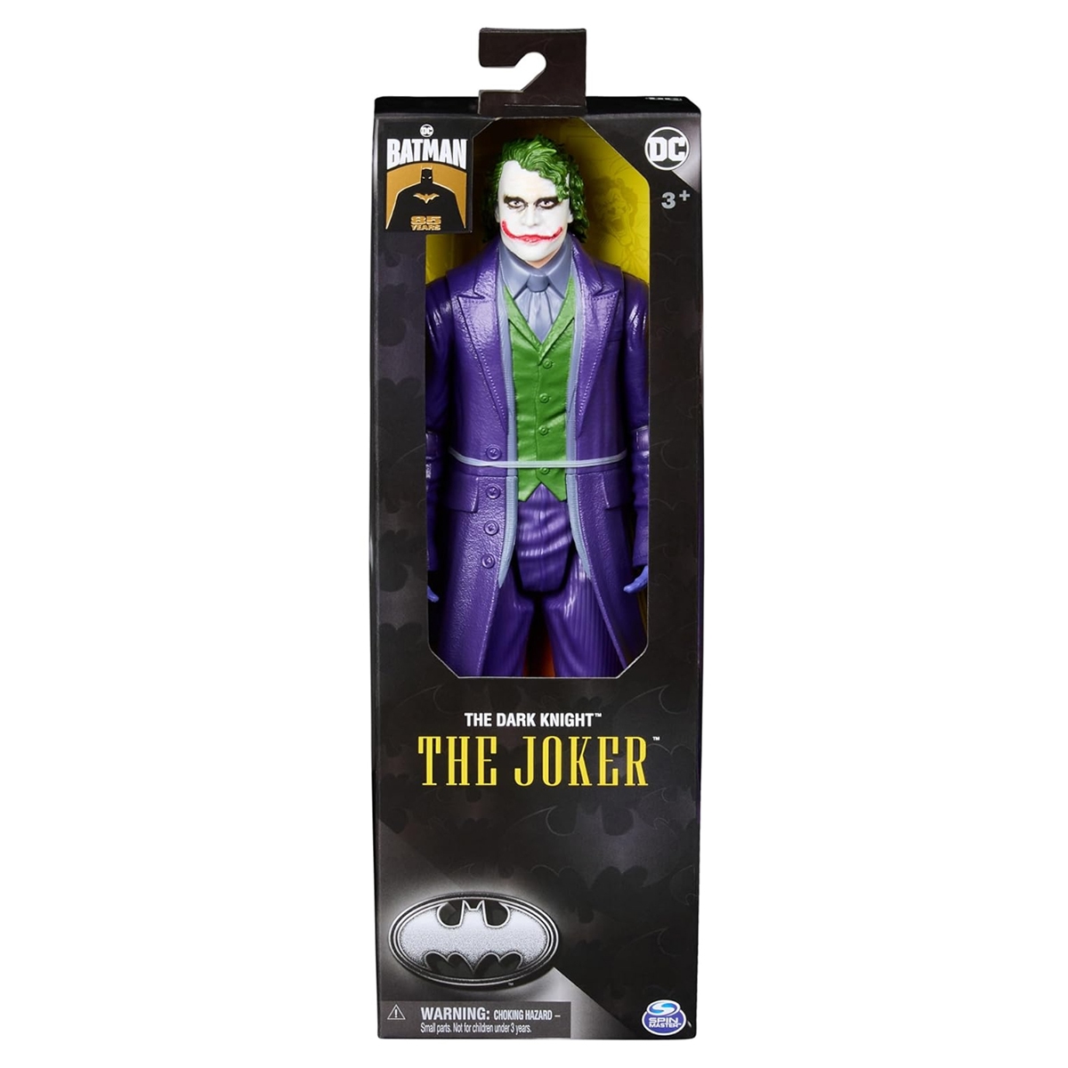 DC Comics 12″ The Dark Knight The Joker Action Figure Unisex, 3-4 Years