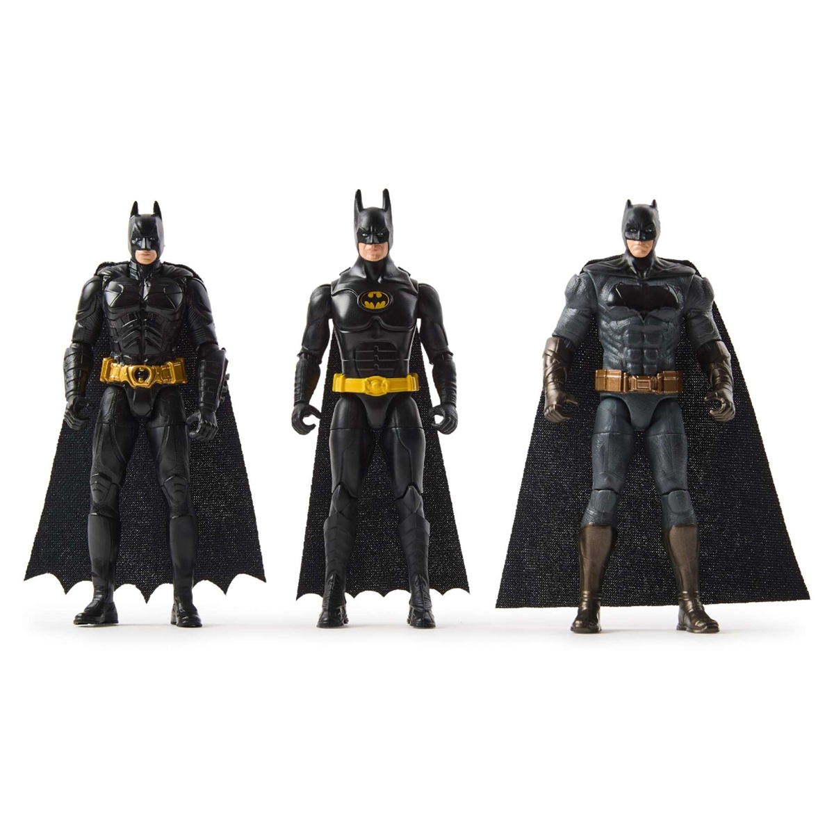 DC Comics 4″ 85th Special Edition Batman Action Figures Unisex, 3-4 Years, Pack of 3