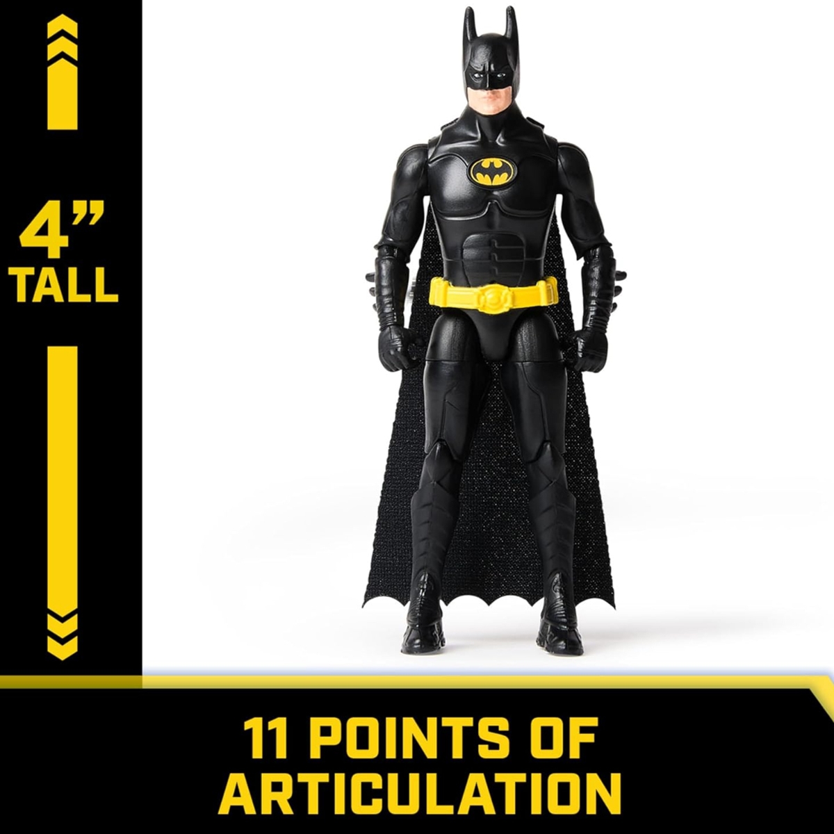 DC Comics 4″ Batman Returns Batman Action Figure Unisex, 3-4 Years