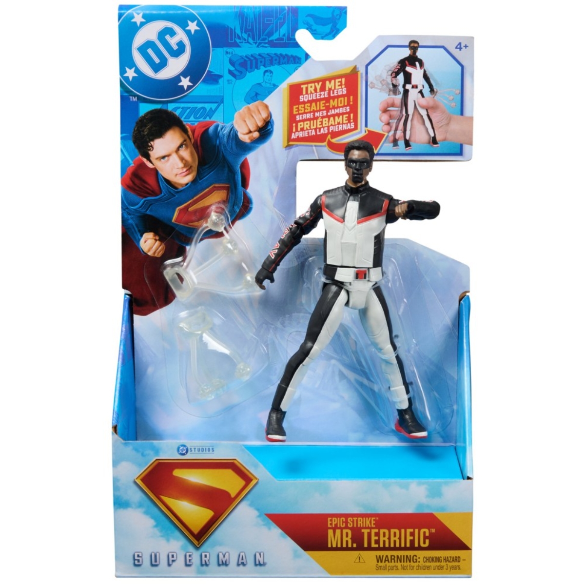 DC Comics 6" Epic Strike Assorted Action Figure Unisex, 5-7 Years