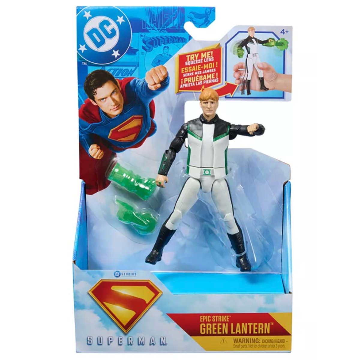 DC Comics 6" Epic Strike Assorted Action Figure Unisex, 5-7 Years