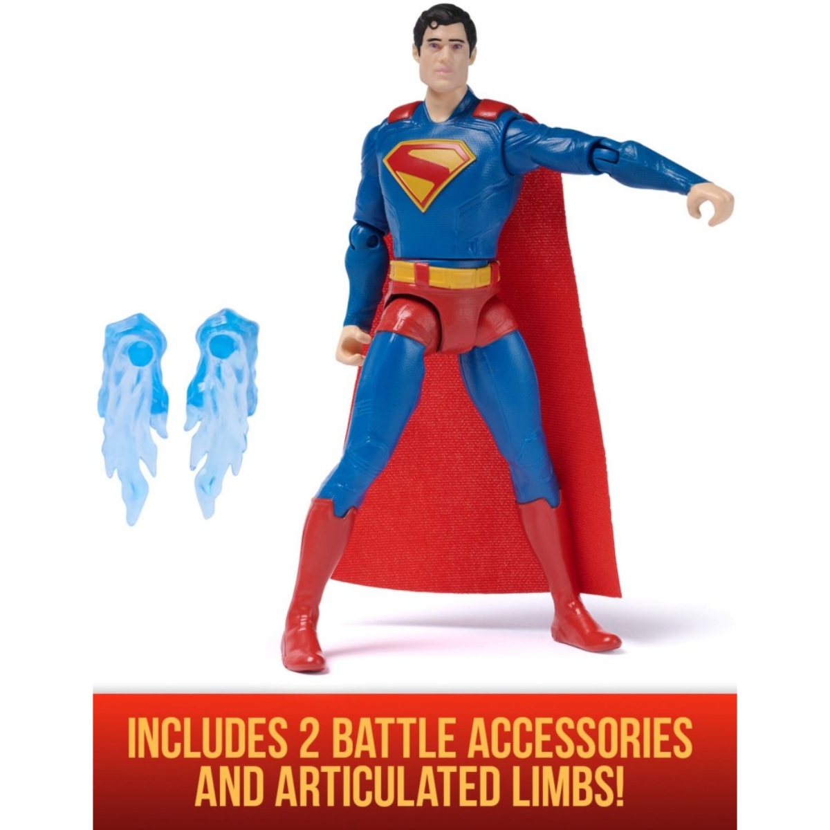 DC Comics 6" Epic Strike Assorted Action Figure Unisex, 5-7 Years