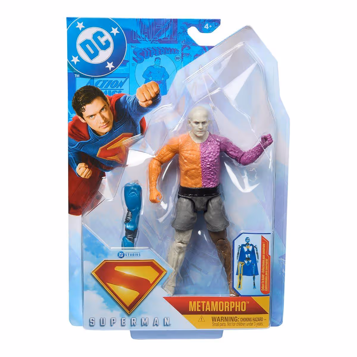 DC Comics 6" Superman Movie Collection Assorted Action Figure Unisex, 5-7 Years
