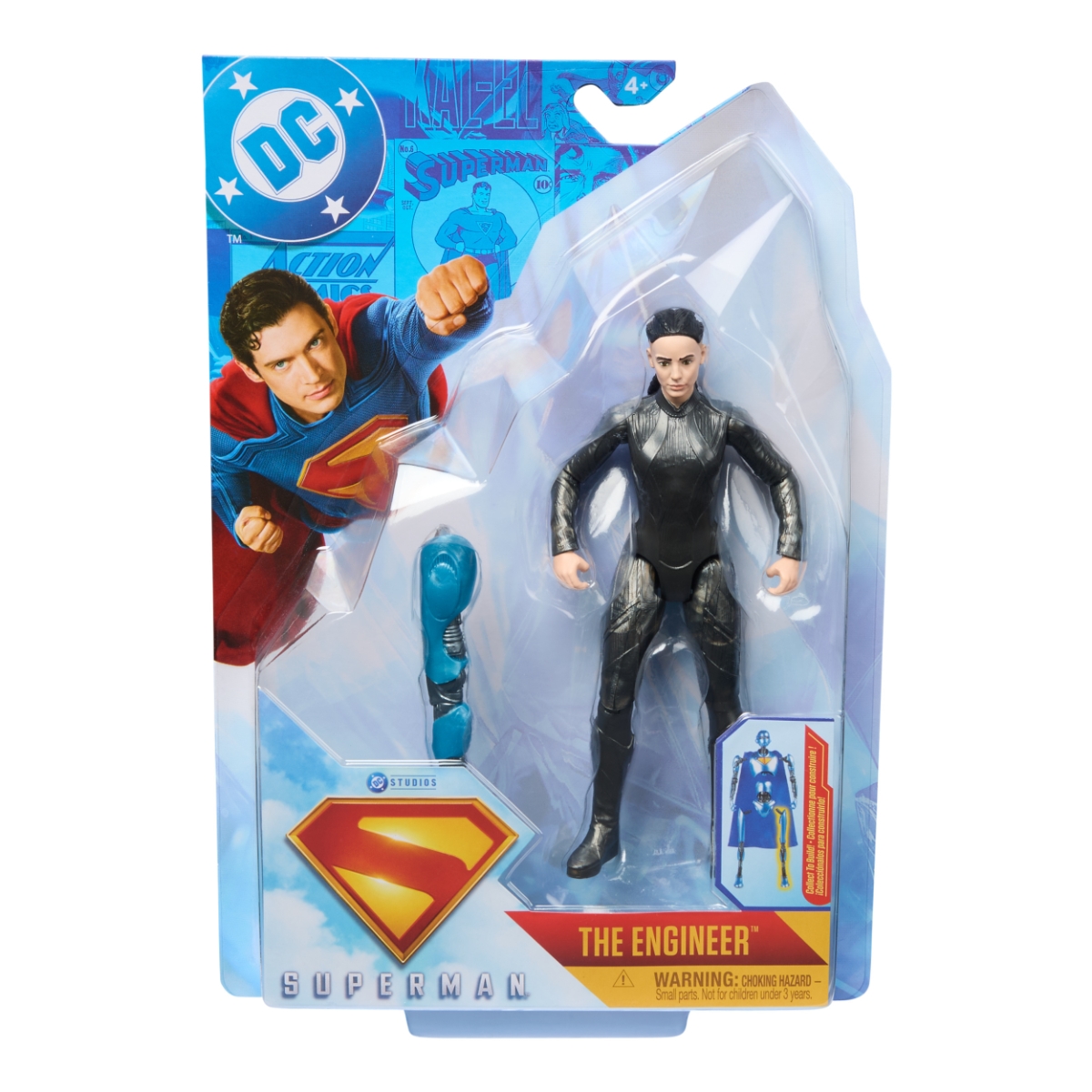 DC Comics 6" Superman Movie Collection Assorted Action Figure Unisex, 5-7 Years