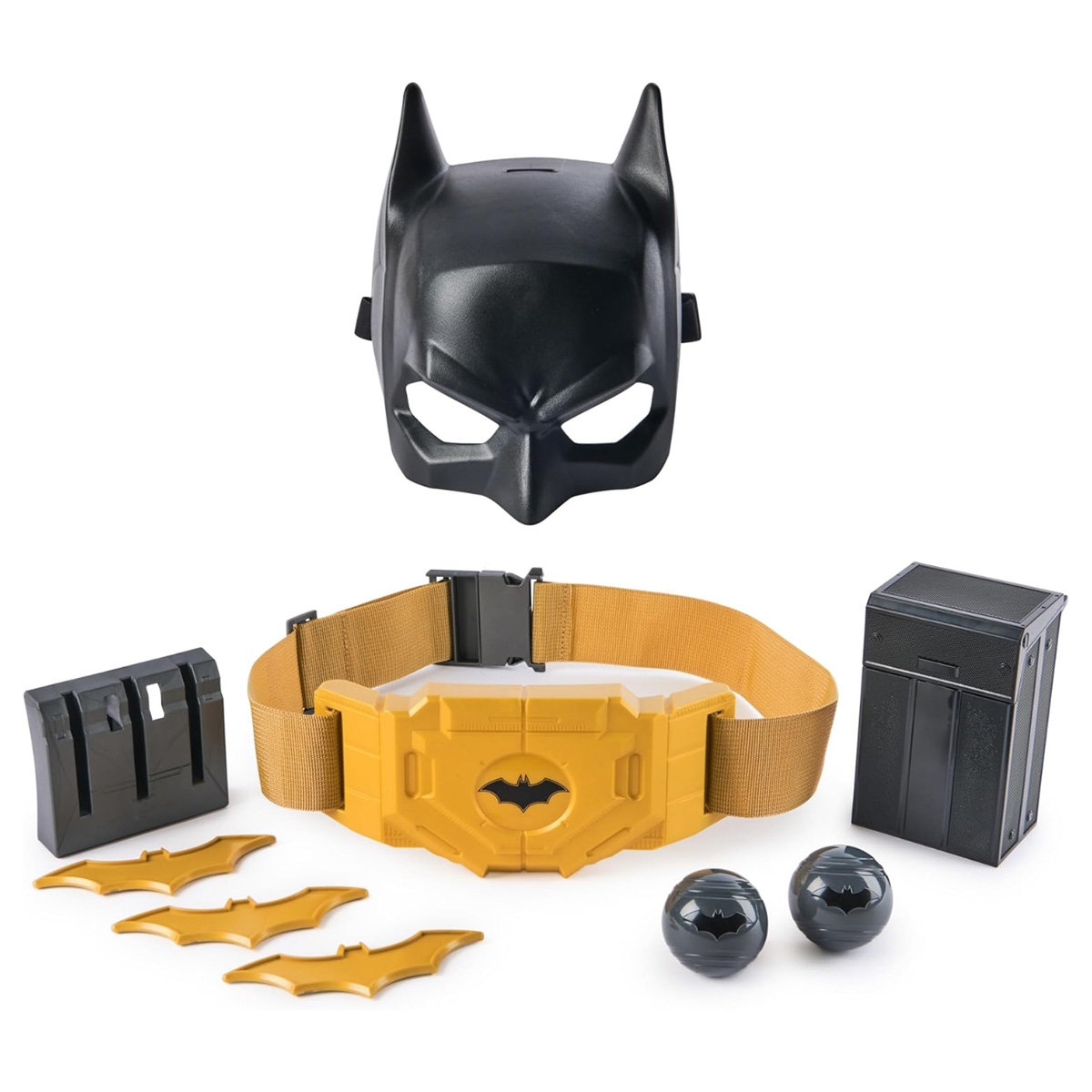 DC Comics Batman Gear-Up Utility Belt with Mask Playset Boys, 5-7 Years